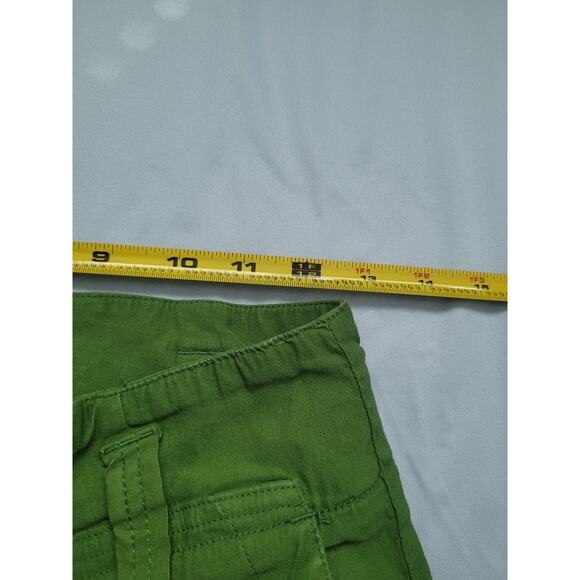 Maeve by Anthropologie Naomi Wide Leg Flare Linen Blend Pants Size 6 Green Retro - Picture 6 of 10